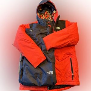 Boys The North Face ski jacket and insulated pants size 14/16